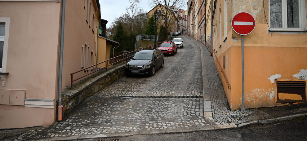 Zrekonstruovaná Vyšehradská ulice