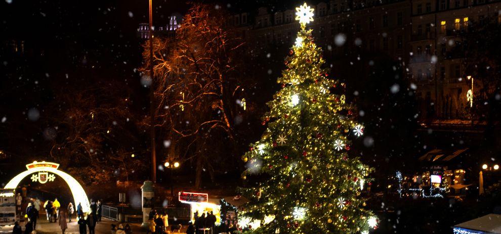vánoční strom města 