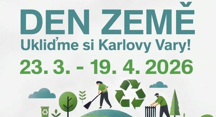 Den Země, zapojte se do tradiční akce Ukliďme si Vary