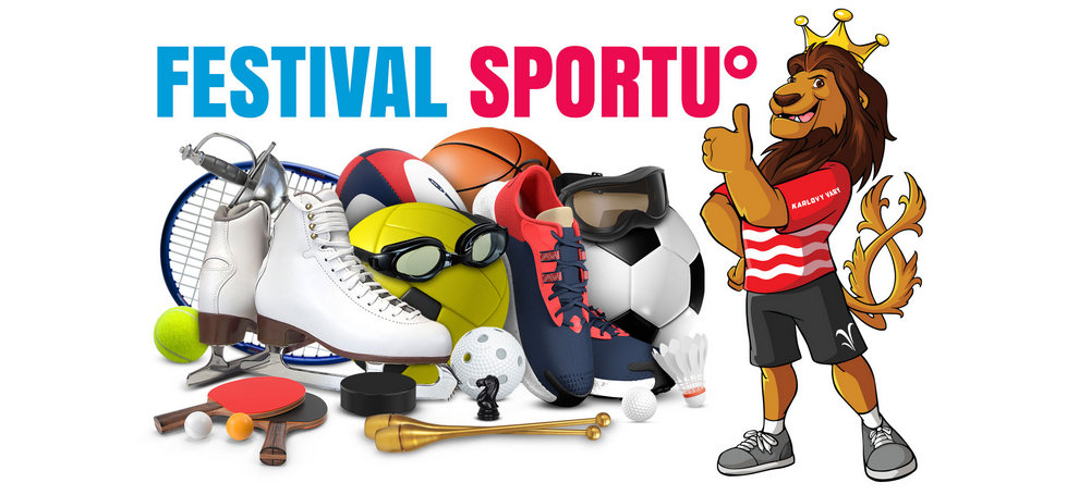 Grafika festivalu sportu v KV Areně