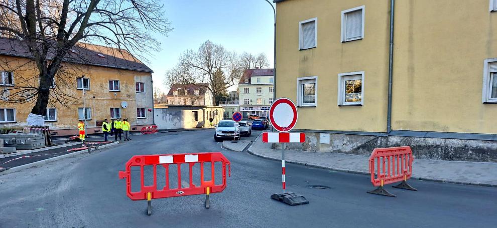 Uzavření Svobodovy ulice