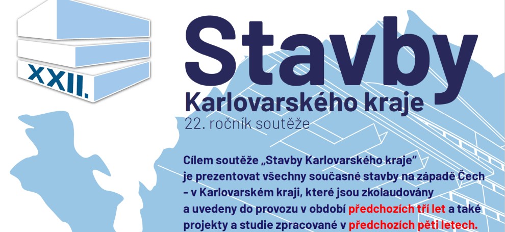Logo soutěže Stavby Karlovarského kraje