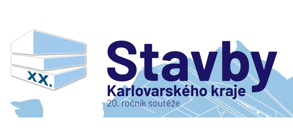Logo 20. ročník soutěž Stavby Karlovarského kraje