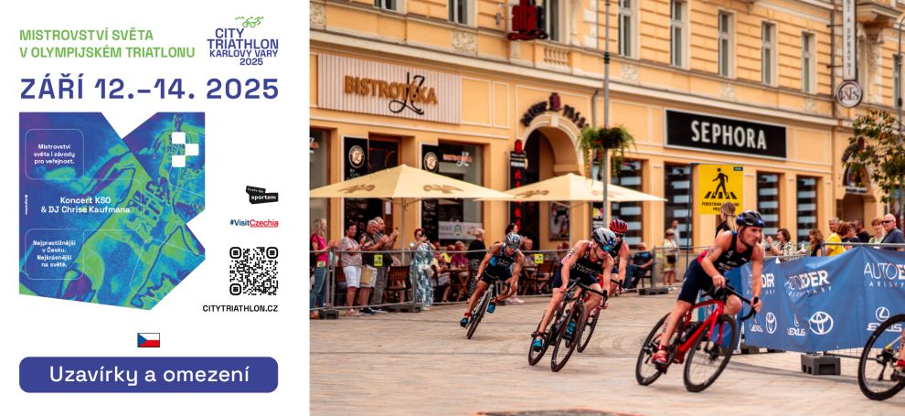 dopravní omezení v době triatlonových závodů