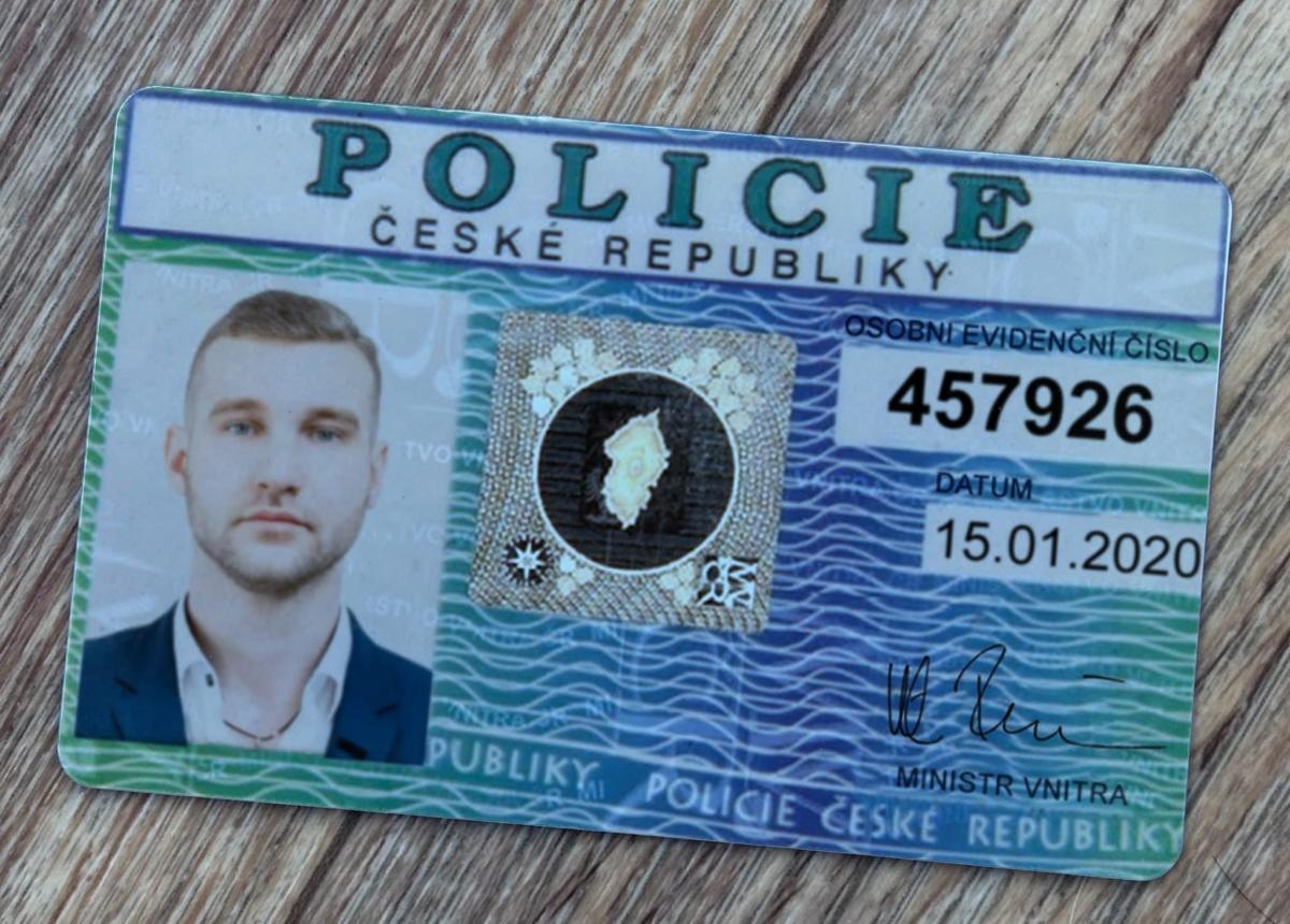falešný policista_průkaz