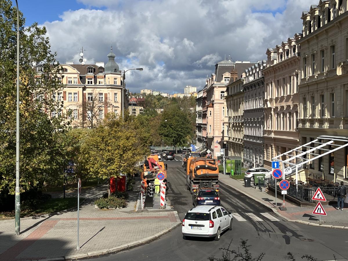 oprava ulice Dr. Engla