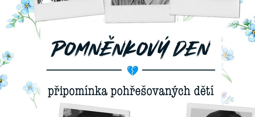 Nápis Pomněnkový den