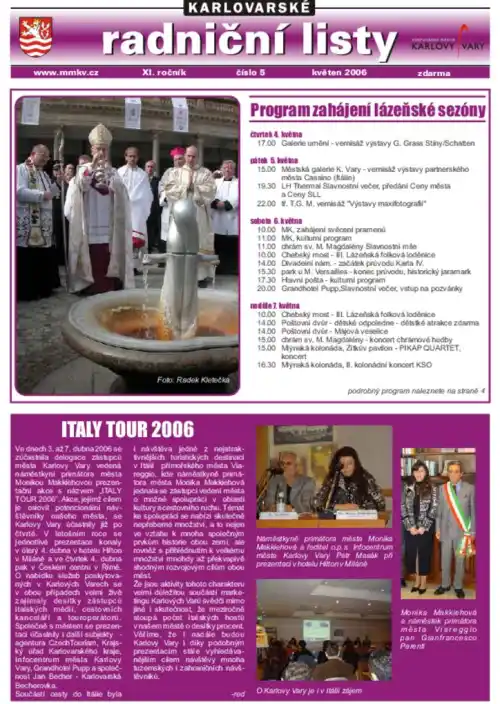 Karlovarské radniční listy 05/2006