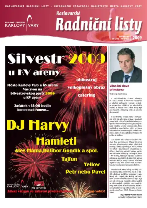 Karlovarské radniční listy 12/2009