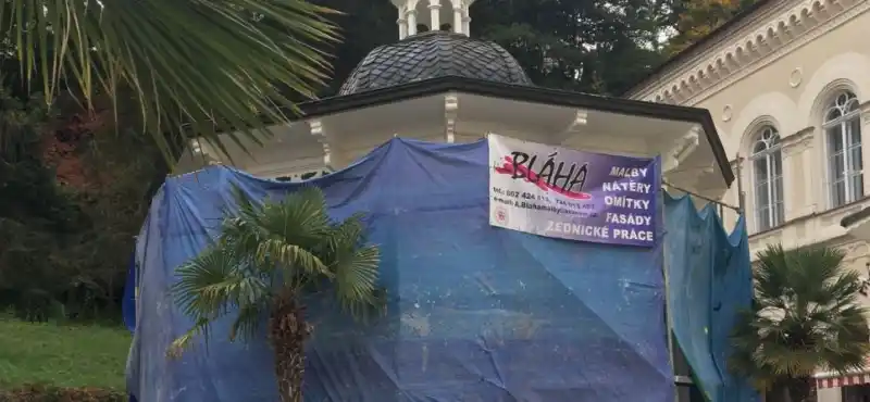 renovace altánu Svoboda