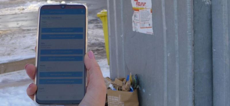 aplikace Třídění odpadu