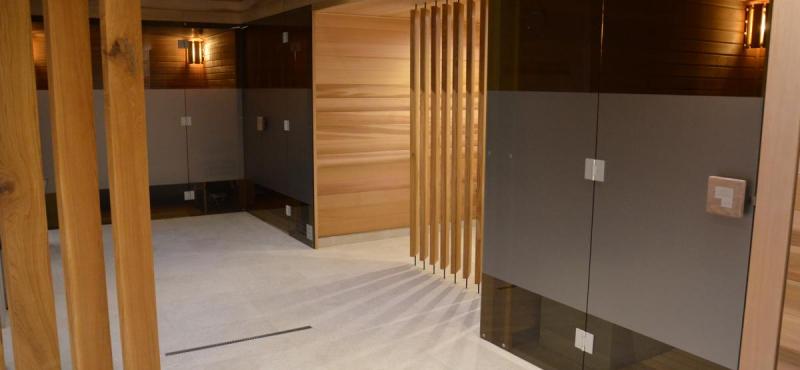 Pohled do saunového centra