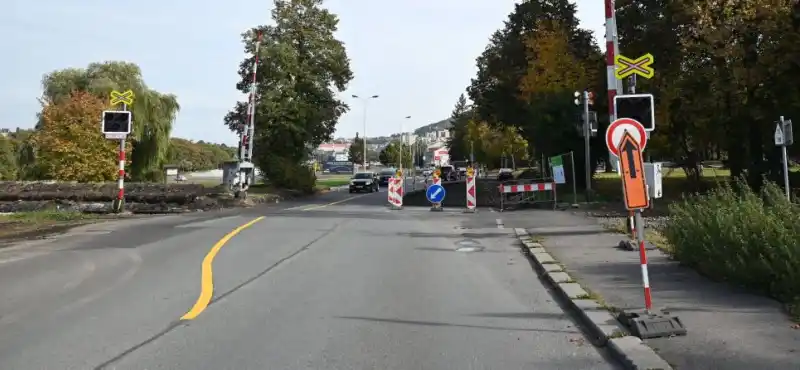 přejezd Tuhnice