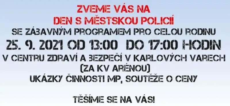Den s městskou policií