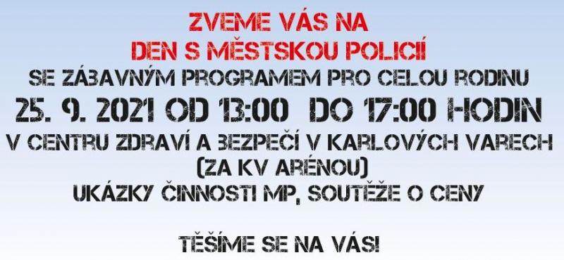 Den s městskou policií