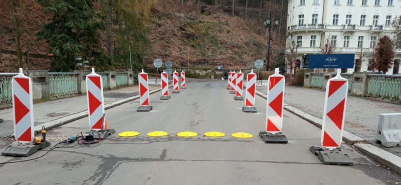 Festivalový most_omezení provozu