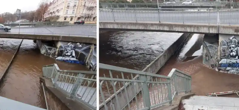 Podchod u Čertova ostrova