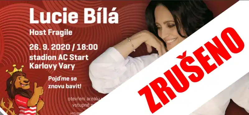 Lucie Bílá_koncert zrušen
