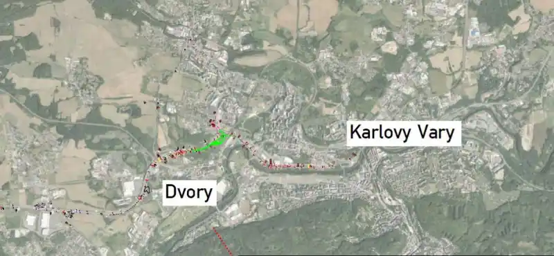 Opravy průtahu v Karlových Varech