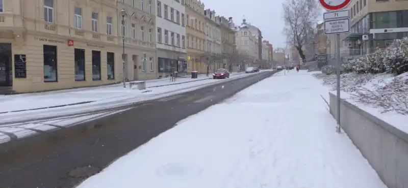 výpadek zimní údržby
