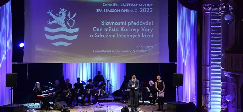 Slavnostní večer při zahájení lázeňské sezóny
