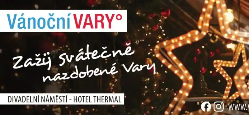 Vánoční Vary banner