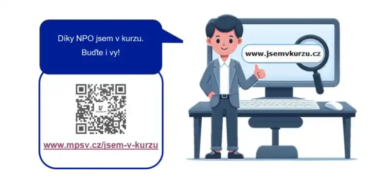 Grafika Jsem v kurzu