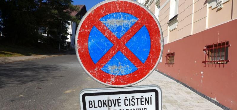 blokové čištění města