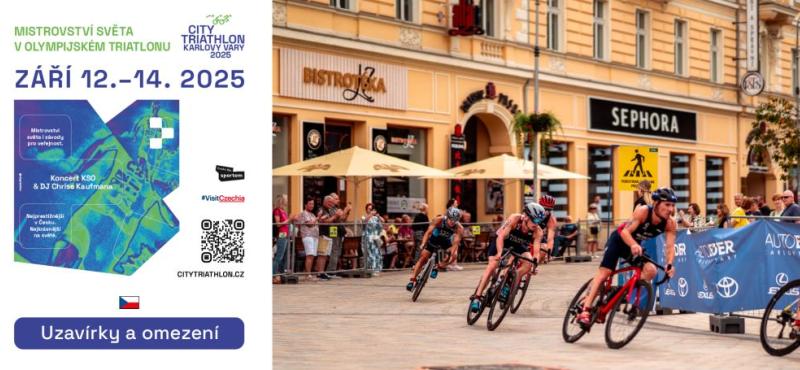 dopravní omezení v době triatlonových závodů