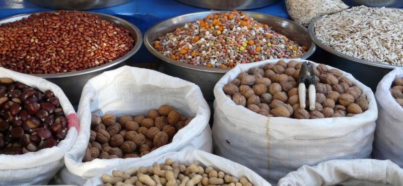 farmářské trhy - ořechy