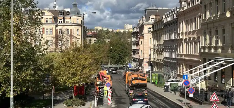 oprava ulice Dr. Engla