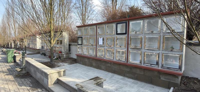 kolumbária po opravě