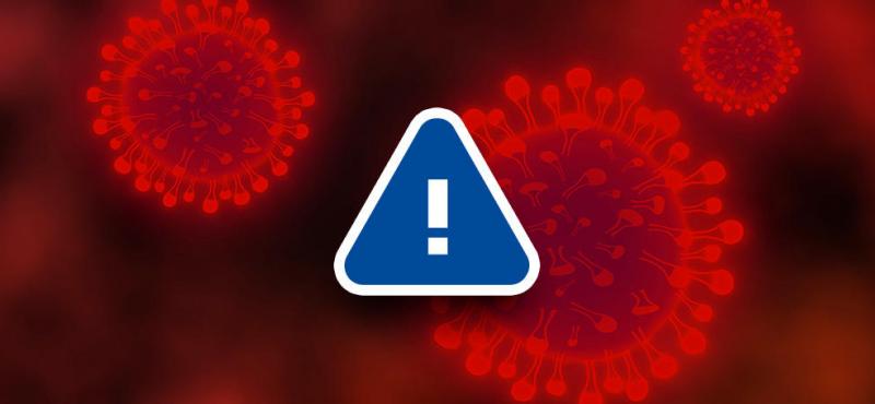 Koronavirus - ilustrační grafika