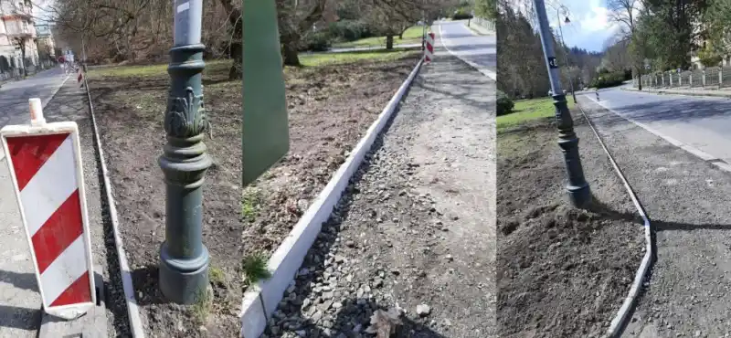 opravy chodníků