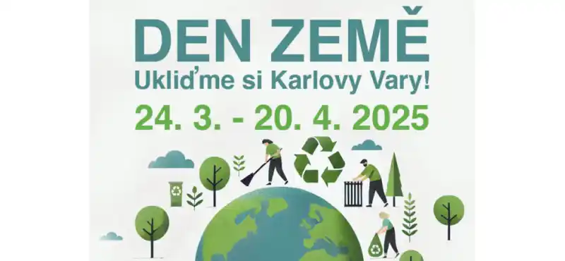 Grafika akce Den země 2025