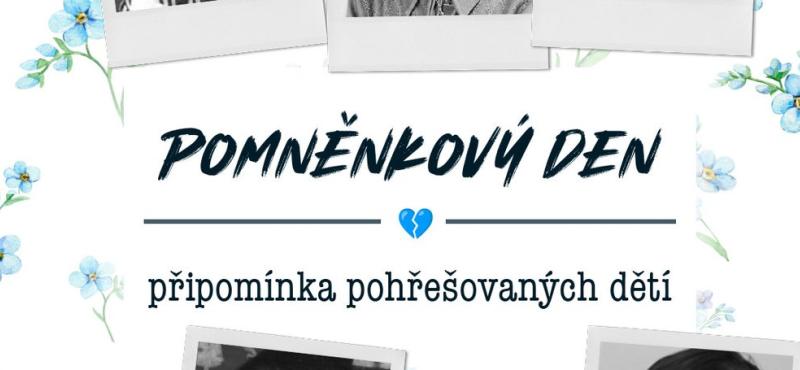 Nápis Pomněnkový den