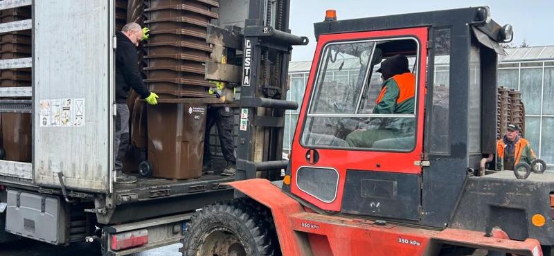 rozvoz nádob na bio