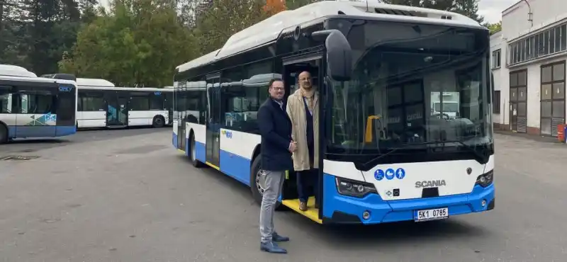 nový bus Scania
