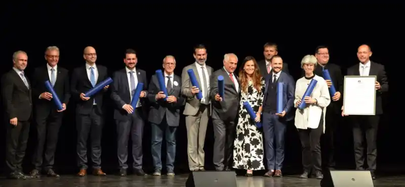 Předání certifikátů UNESCO