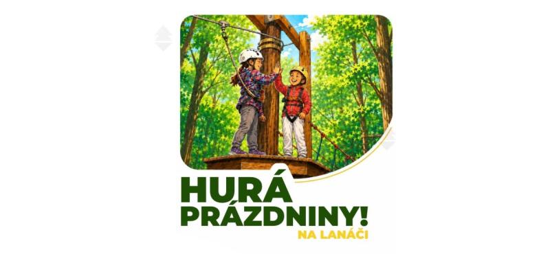 Grafika k akci Hurá prázdniny na Lanáči
