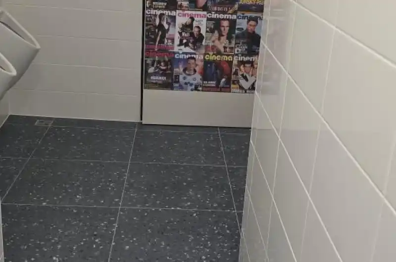 Kino čas - nové toalety