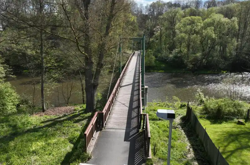 lávka na cyklostezce