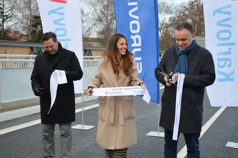 Otevření Dvorského mostu