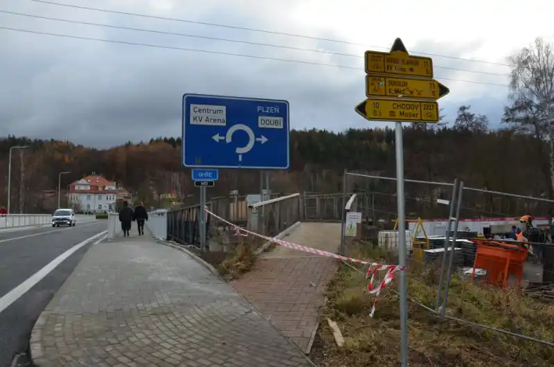 Otevření Dvorského mostu