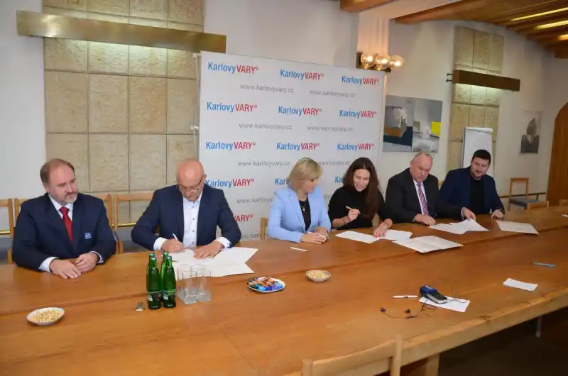 Podpis koaliční smlouvy