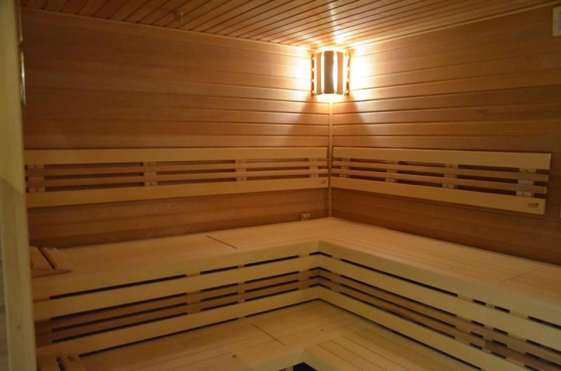 Pohled do saunového centra