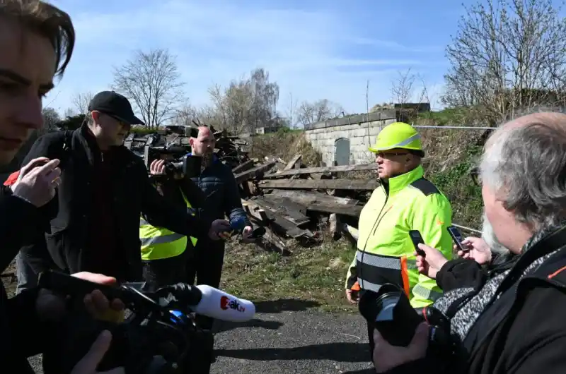 Demolice objektu ve staré vodárně