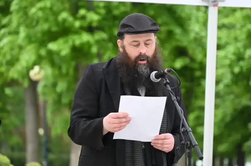 Veřejné čtení jmen obětí holocaustu