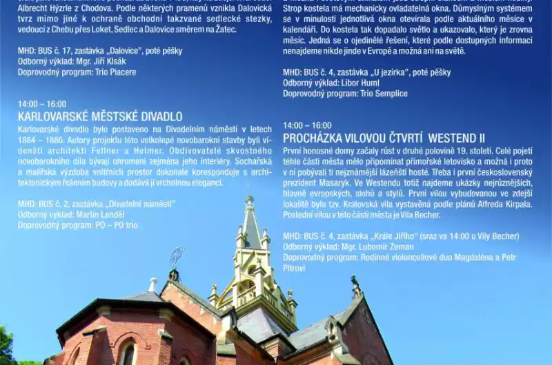 Dny otevřených dveří památek - plakát