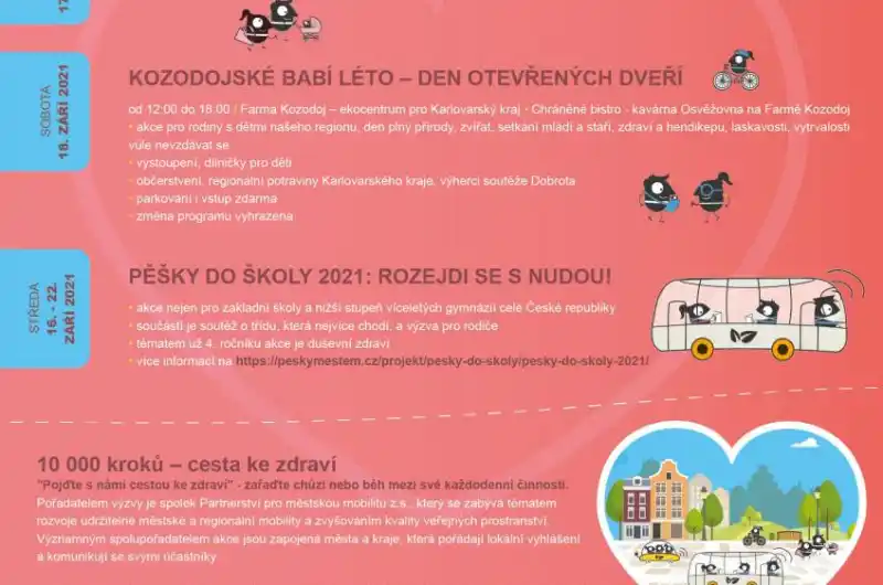 Evropský týden mobility_plakát
